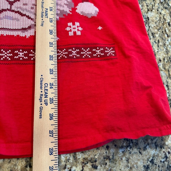 Meowy Christmas grumpy cat T-shirt. Unisex size large - Picture 5 of 5